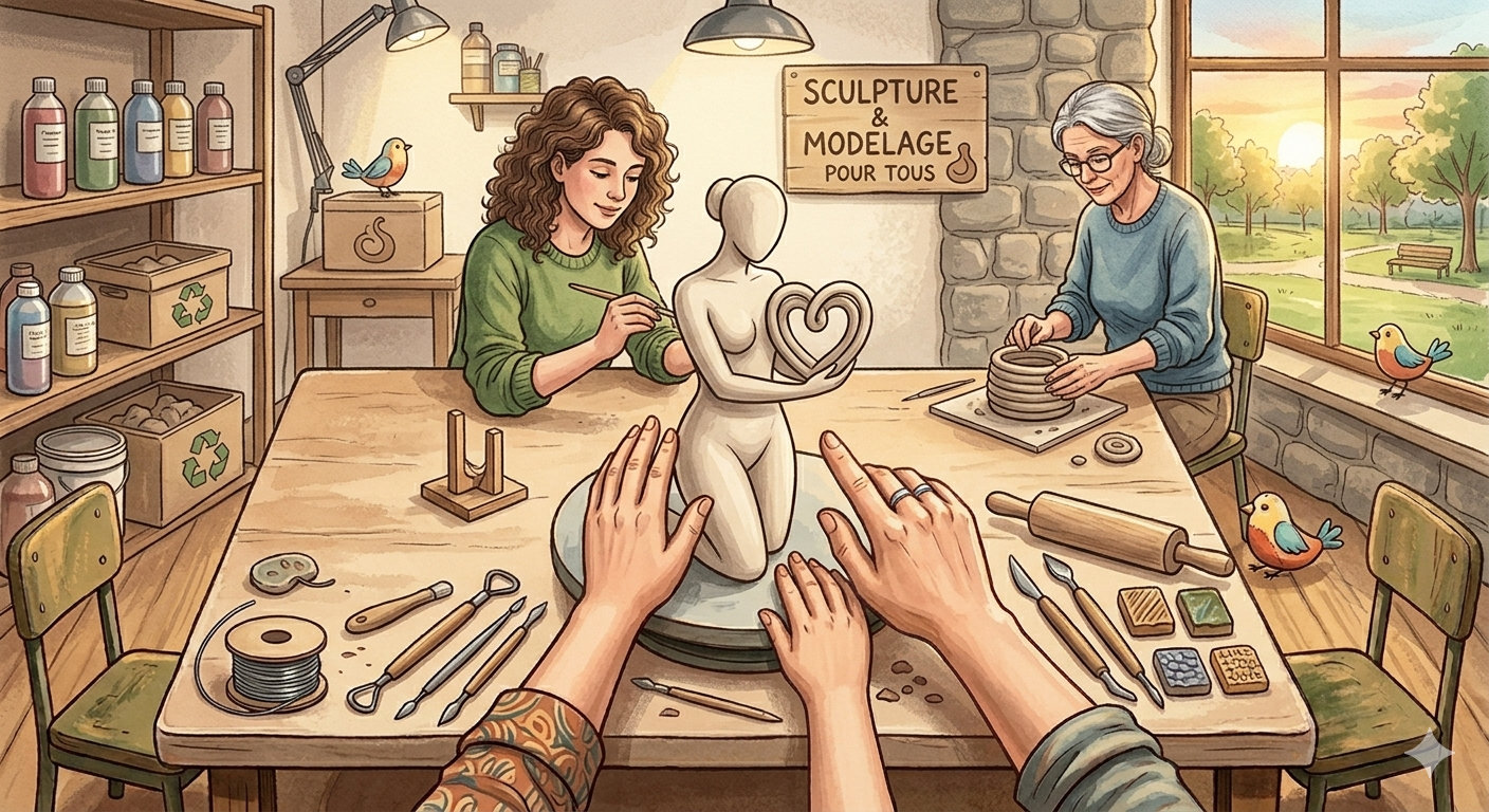 Sculpture/modelage adultes