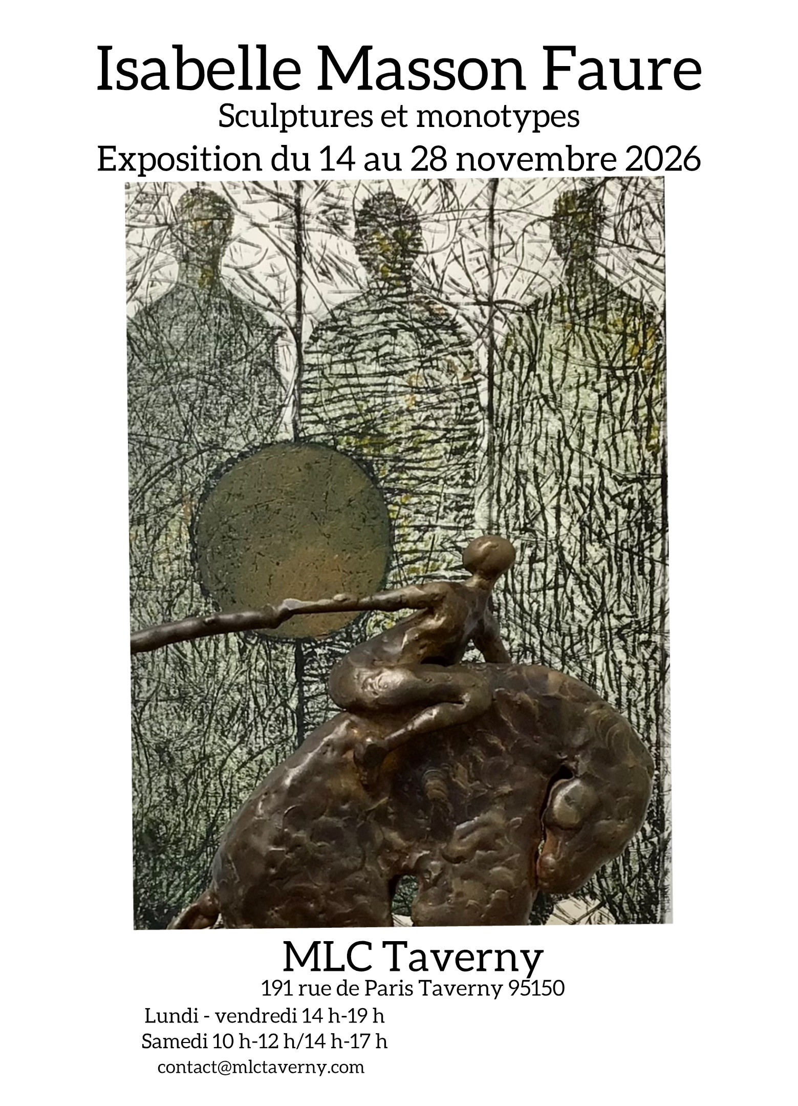 Isabelle Masson Faure - Scultures et monotypes